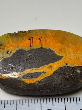 Bumblebee Jasper Polished Freeform Stone #11